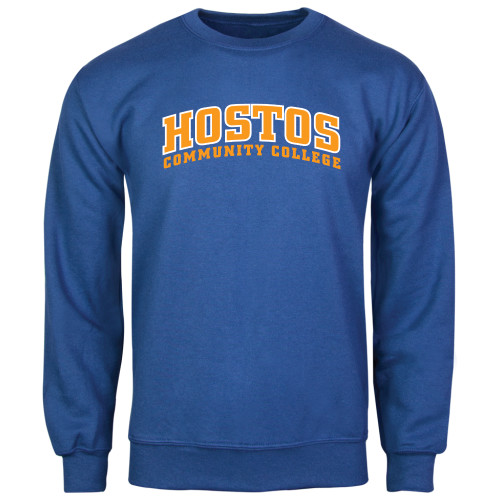 Community College Royal Fleece Crew-Hostos Community College Arch