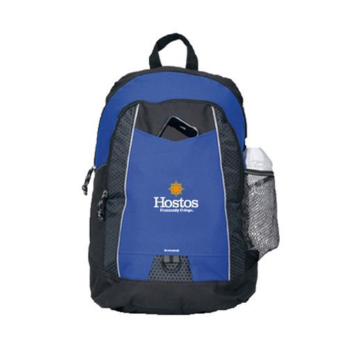 Community College Royal Impulse Backpack-Hostos Community College w/Sun