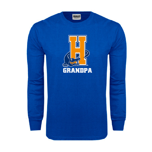 Community College Royal Long Sleeve T Shirt-Grandpa