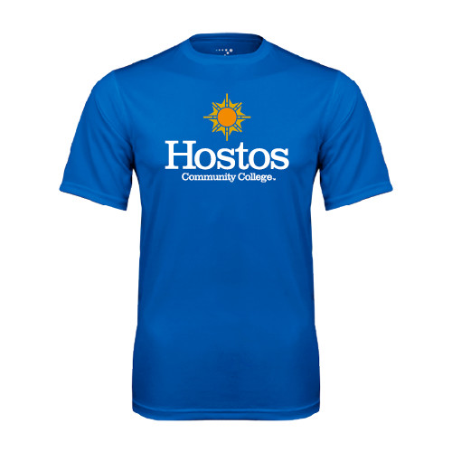 Community College Royal Performance Tee-Hostos Community College w/Sun
