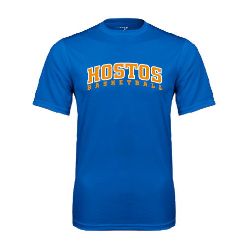 Community College Royal Performance Tee-Hostos Basketball Arch