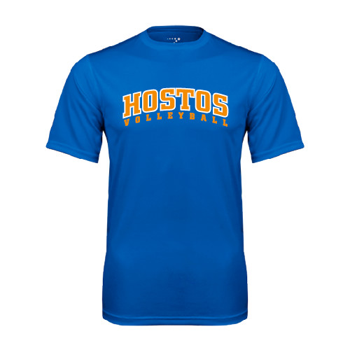 Community College Royal Performance Tee-Hostos Volleyball Arch
