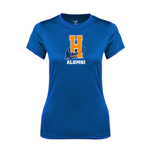 Community College Womens Royal Performance Tee-Alumni