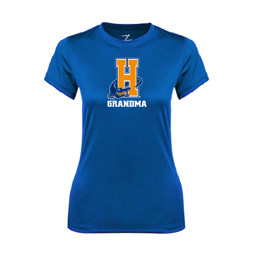 Community College Womens Royal Performance Tee-Grandma