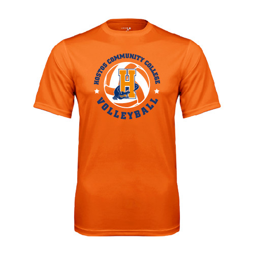 Community College Orange Performance Tee-Hostos Volleyball