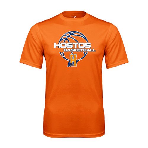 Community College Orange Performance Tee-Hostos Basketball