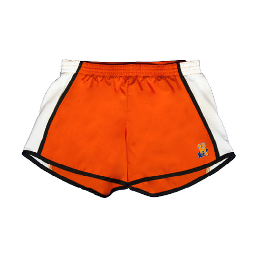 Community College Womens Orange/White Team Short-Hostos H w/Alligator