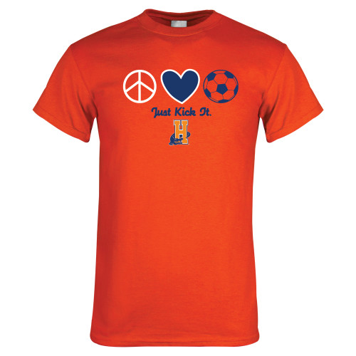 Community College Orange T Shirt-Hostos Soccer