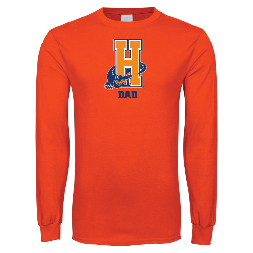 Community College Orange Long Sleeve T-Shirt-Dad