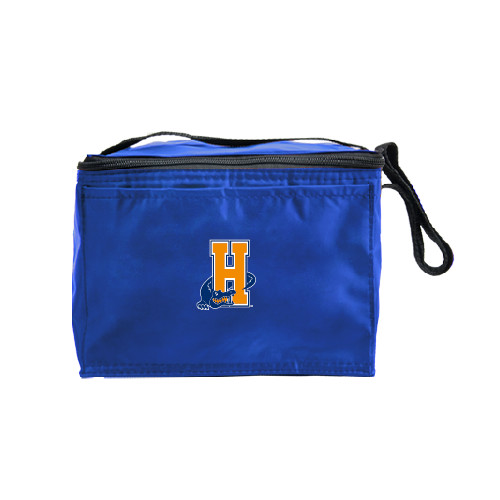Community College Six Pack Royal Cooler-Hostos H w/Alligator