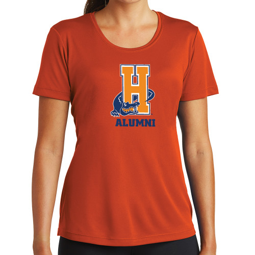 Community College Womens Orange Performance Tee-Alumni