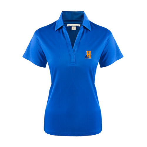Community College Womens Royal Performance Fine Jacquard Polo-Hostos H w/Alligator