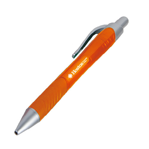 Community College Metallic Mykonos Orange Pen-Hostos Community College w/Sun Flat