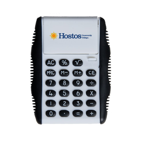 Community College White Flip Cover Calculator-Hostos Community College w/Sun Flat
