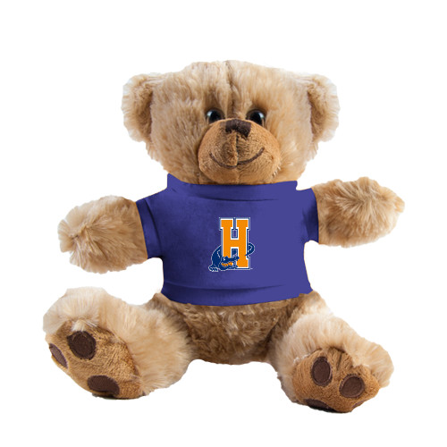 Community College Plush Big Paw 8 1/2 inch Brown Bear w/Royal Shirt-Hostos H w/Alligator