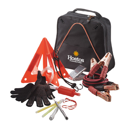 Community College Highway Companion Black Safety Kit-Hostos Community College w/Sun