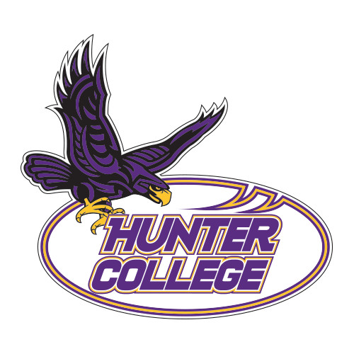 Large Decal-Hunter College, 12 in long