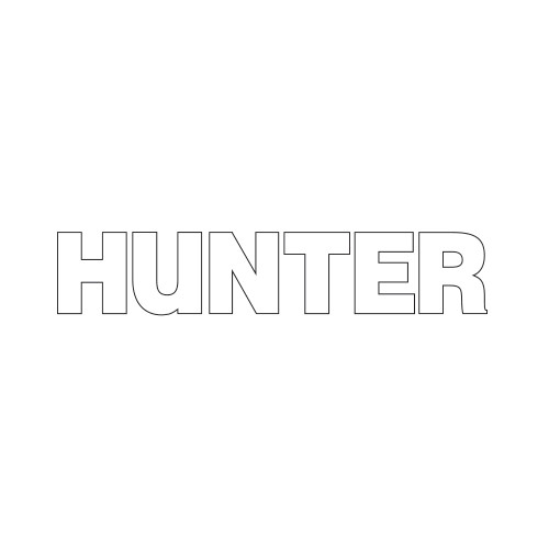 Small Decal-Hunter, 6 in wide