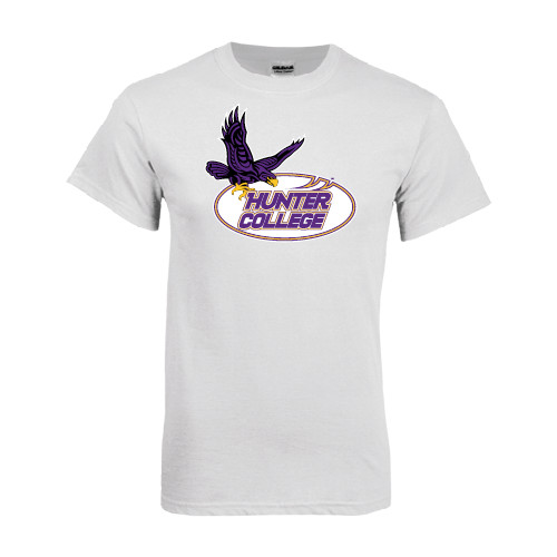 White T Shirt-Hunter College