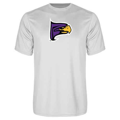 White Performance Tee-Hawk Head