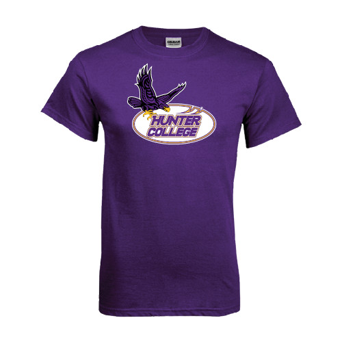 Purple T Shirt-Hunter College