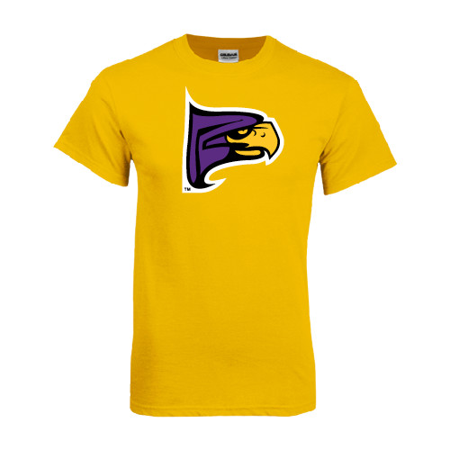 Gold T-Shirt-Hawk Head