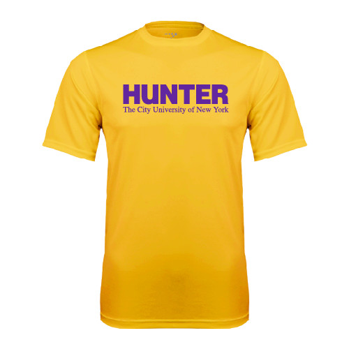 Gold Performance Tee-Official Logo