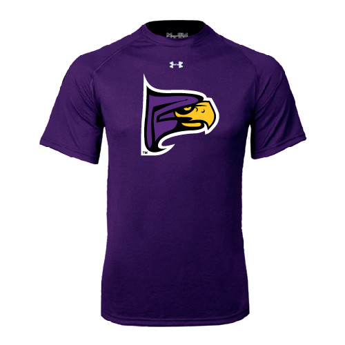 Under Armour Purple Tech Tee-Hawk Head