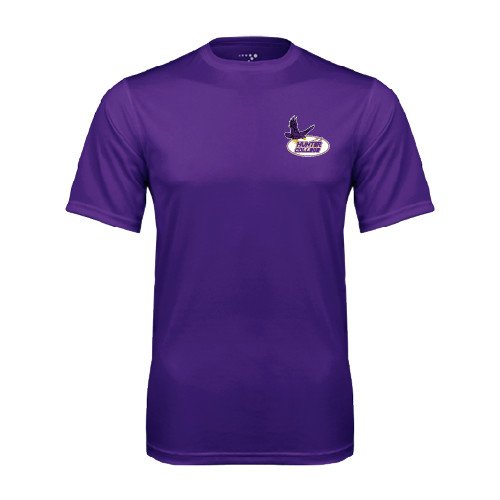 Purple Performance Tee-Hunter College