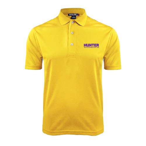 Gold Dry Mesh Polo-Official Logo