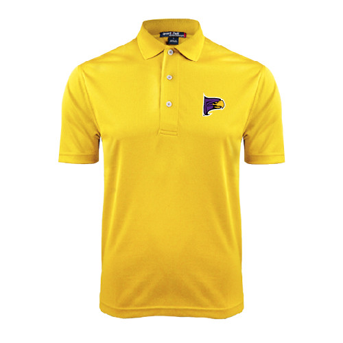 Gold Dry Mesh Polo-Hawk Head