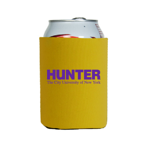 Neoprene Gold Can Holder-Official Logo