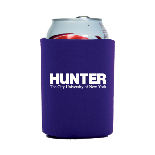 Neoprene Purple Can Holder-Official Logo