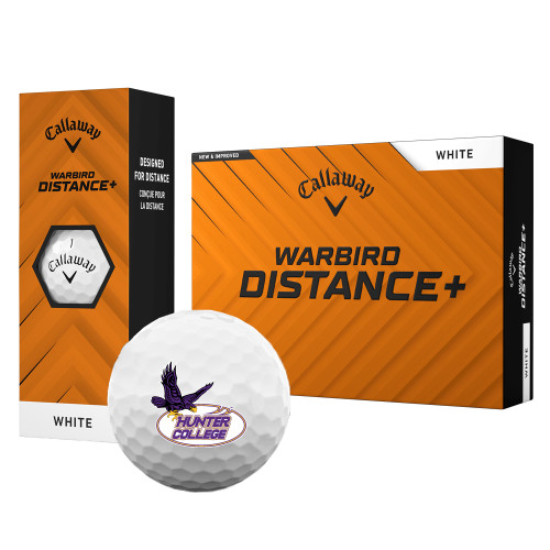 Callaway Warbird Golf Balls 12/pkg-Hunter College