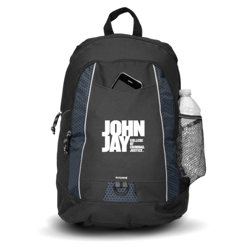 Black Impulse Backpack-John Jay College of Criminal Justice Primary Mark