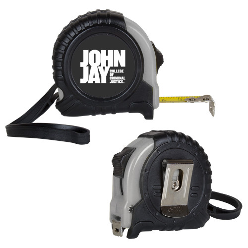 Journeyman Locking 10 Ft. Silver Tape Measure-John Jay College of Criminal Justice Primary Mark