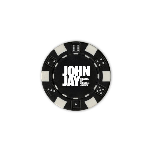 Black Game Chip-John Jay College of Criminal Justice Primary Mark