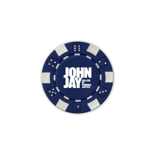 Blue Game Chip-John Jay College of Criminal Justice Primary Mark