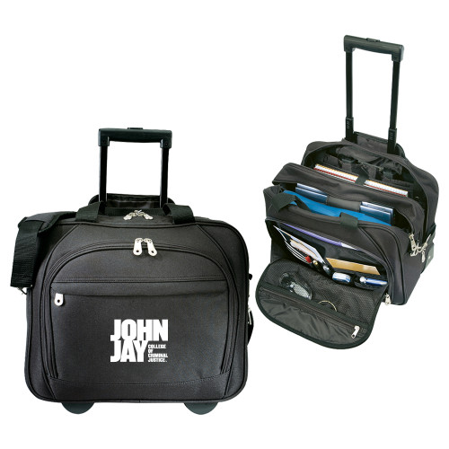 Black Embassy Plus Rolling Computer Brief-John Jay College of Criminal Justice Primary Mark