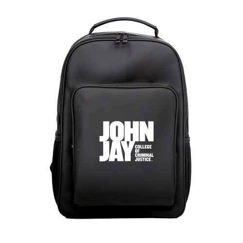 Black Roam Lite Backpack-John Jay College of Criminal Justice Primary Mark