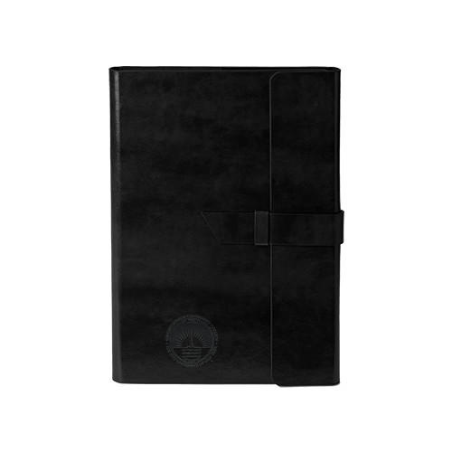 Community College Fabrizio Junior Black Portfolio w/Loop Closure-LightHouse