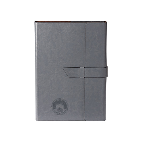 Community College Fabrizio Junior Grey Portfolio w/Loop Closure-LightHouse