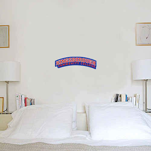 Community College 6 in x 1 ft Fan WallSkinz-Arched Kingsborough