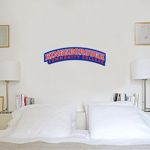 Community College 6 in x 2 ft Fan WallSkinz-Arched Kingsborough