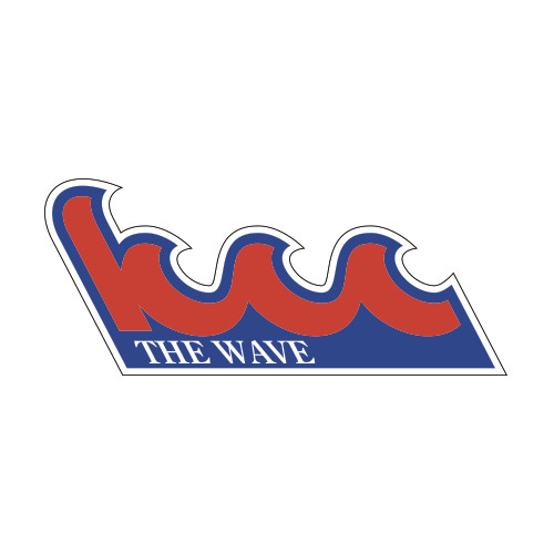 Community College Medium Decal-The Wave, 8in wide