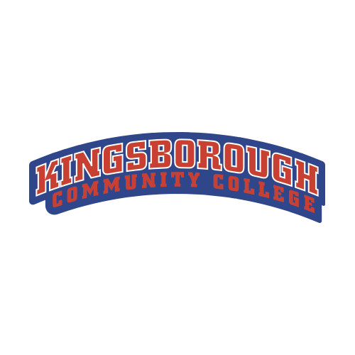Community College Medium Decal-Arched Kingsborough, 8in wide