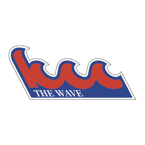 Community College Large Decal-The Wave, 12in wide