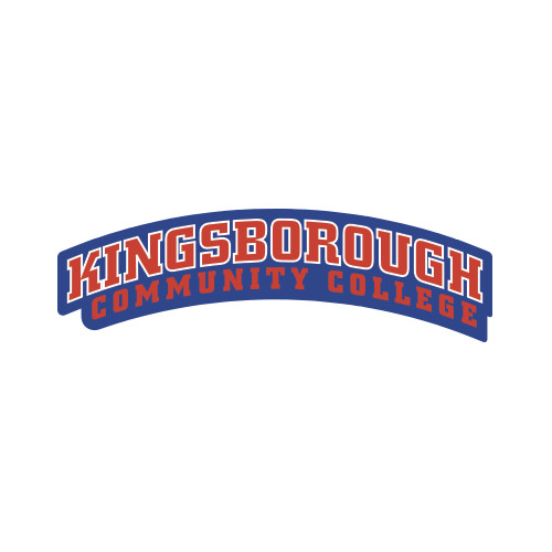 Community College Small Decal-Arched Kingsborough, 6in Wide