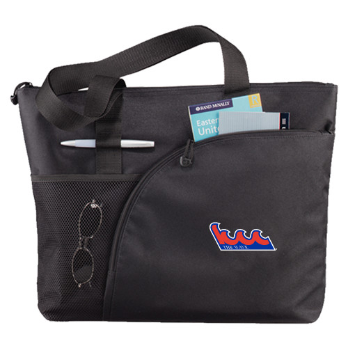 Community College Excel Black Sport Utility Tote-The Wave