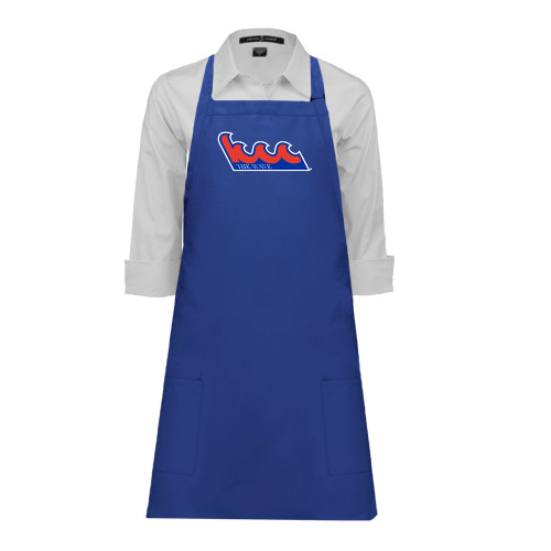 Community College Full Length Royal Apron-The Wave